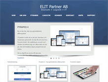 Tablet Screenshot of elitpartner.se